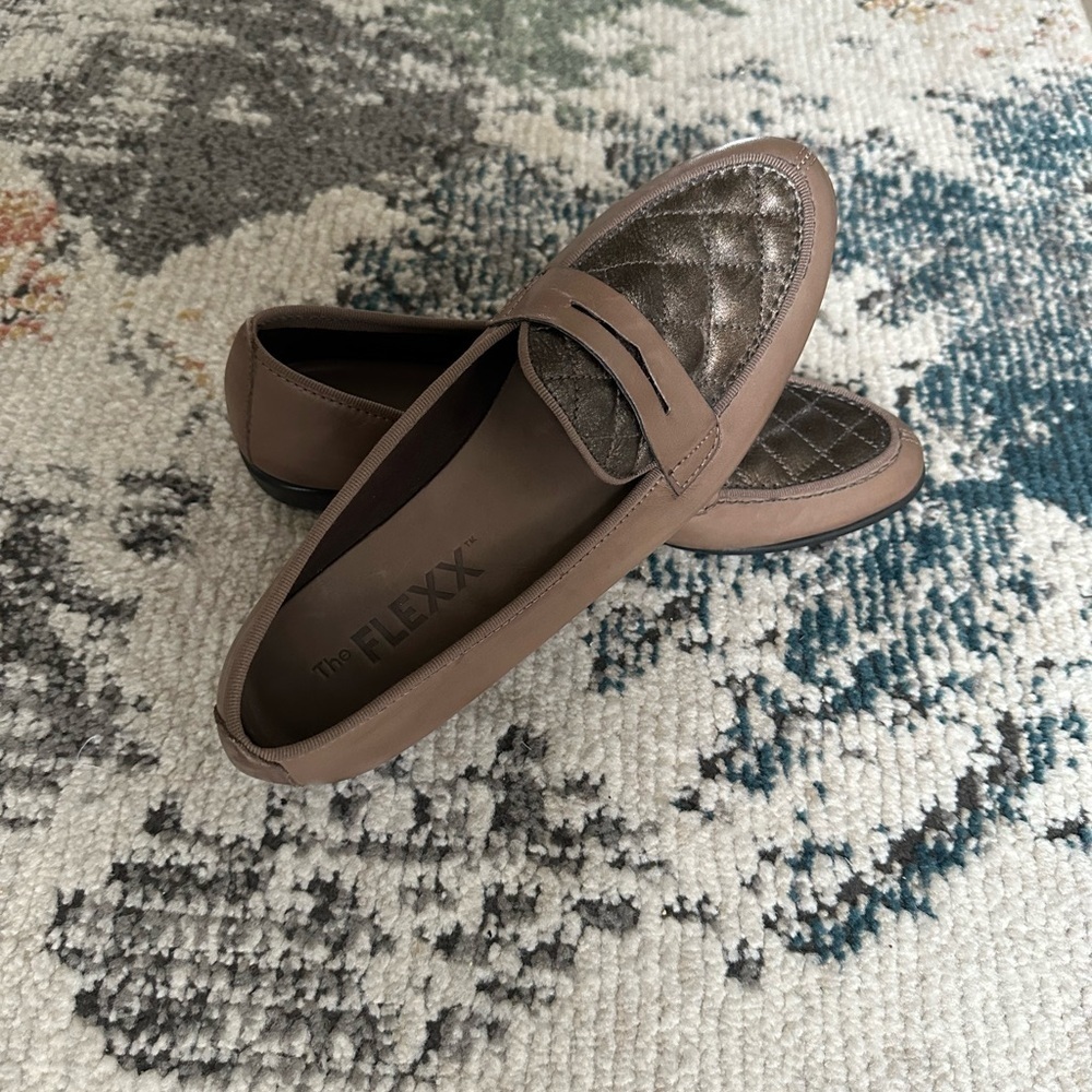 The FLEXX Women's Bronzo/Desert Shadow/Cashmere Risolution size 9 like new - Picture 14 of 16